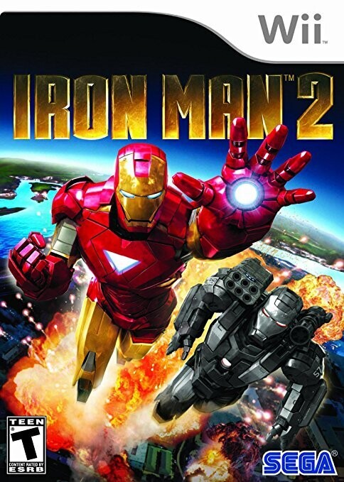 SH1 IRON MAN 2 Nintendo Wii Usado Completo