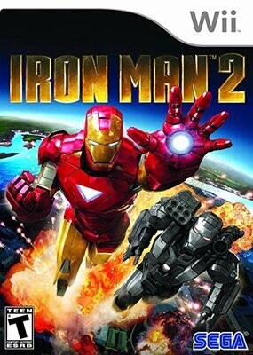 SH1 IRON MAN 2 Nintendo Wii Usado Completo