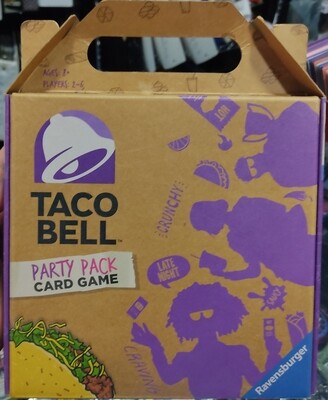 BA Taco Bell Party Pack Card Game Juego de Mesa