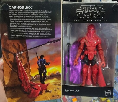 Star Wars Black Series Carnor Jax Hasbro Figura 6 Pulgadas