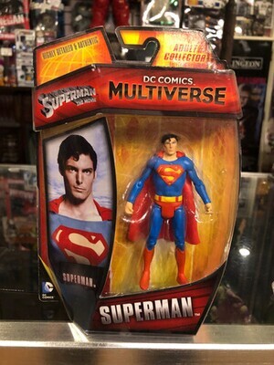 Superman Figura DC Comics 3.75 Pulgadas The Movie Mattel 2013