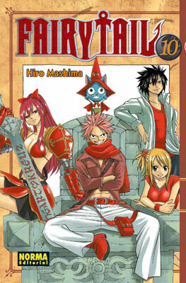 Fairy Tail Manga Volumen 10 Español Norma