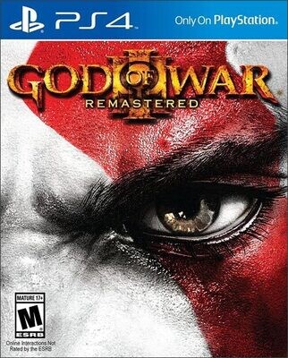 SJ GOD OF WAR 3 REMASTERED  (PlayStation 4) Usado Completo