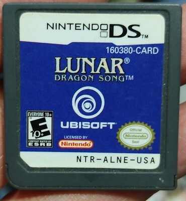 Lunar Dragon Song Nintendo DS Cartucho