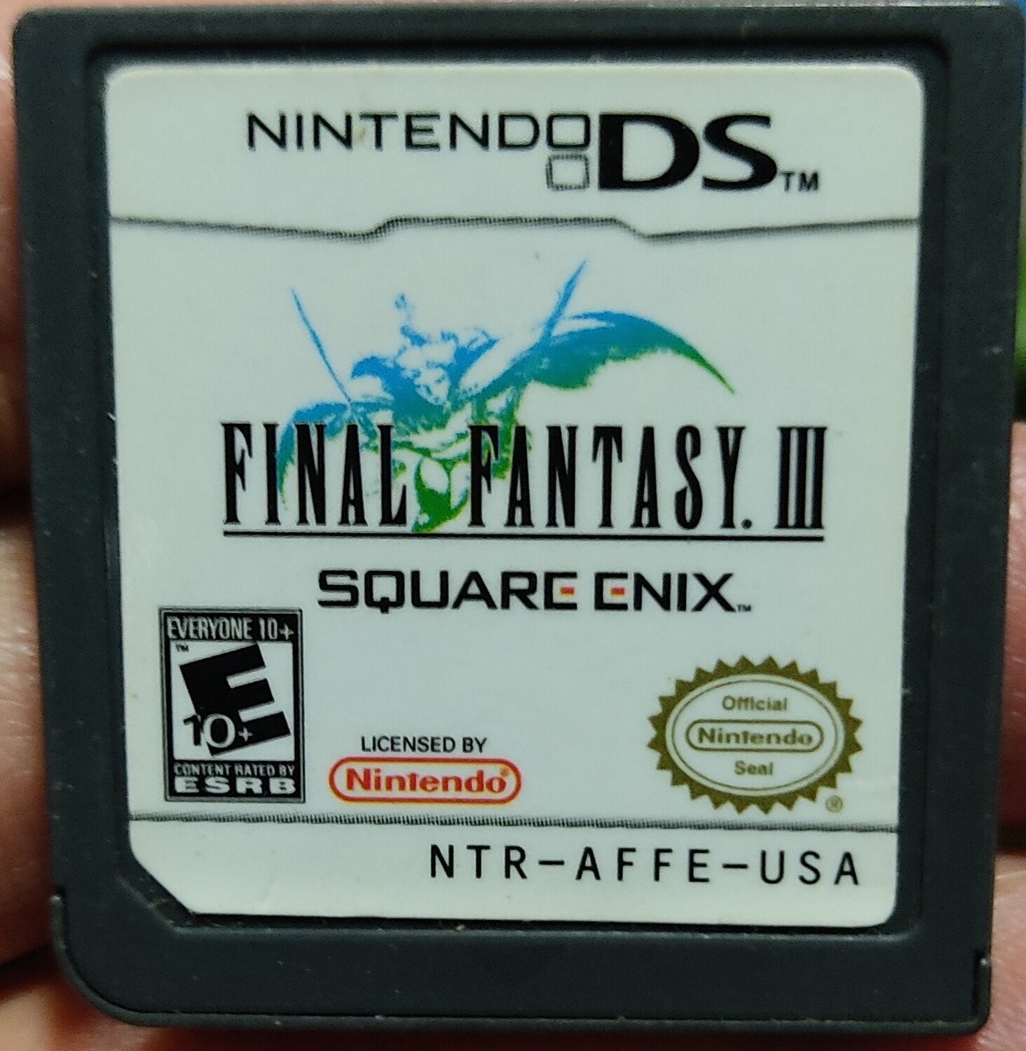 SJ Final Fantasy III Nintendo DS Cartucho