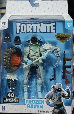 Frozen Raven Fortnite Figure 6 Pulgadas Nuevo Sellado