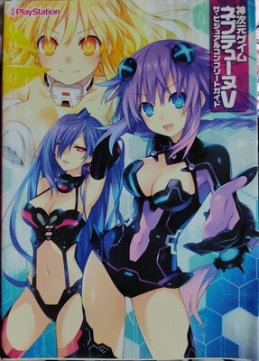 Hyperdimension Neptunia Artbook and Guide Libro Japones