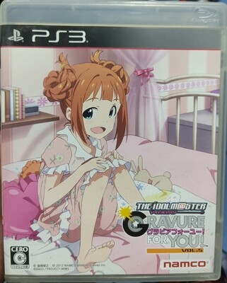 BA10 The Idolmaster Gravure For You Volumen 5 Playstation 3 Usado Completo
