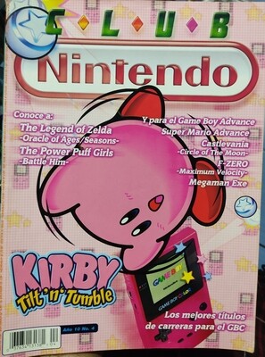 BA15 Club Nintendo Año 10 Numero 4 Kirby 