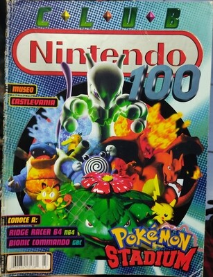 BA14 Club Nintendo Ano 9 Numero 3 Pokemon Stadium Revista