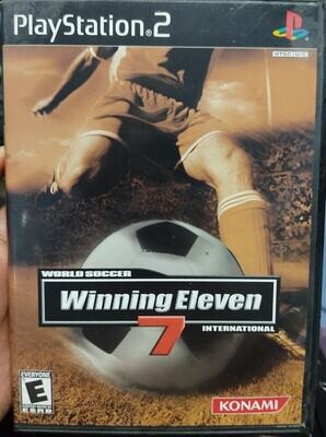 Winning Eleven 7 International Playstation 2 Usado Completo 