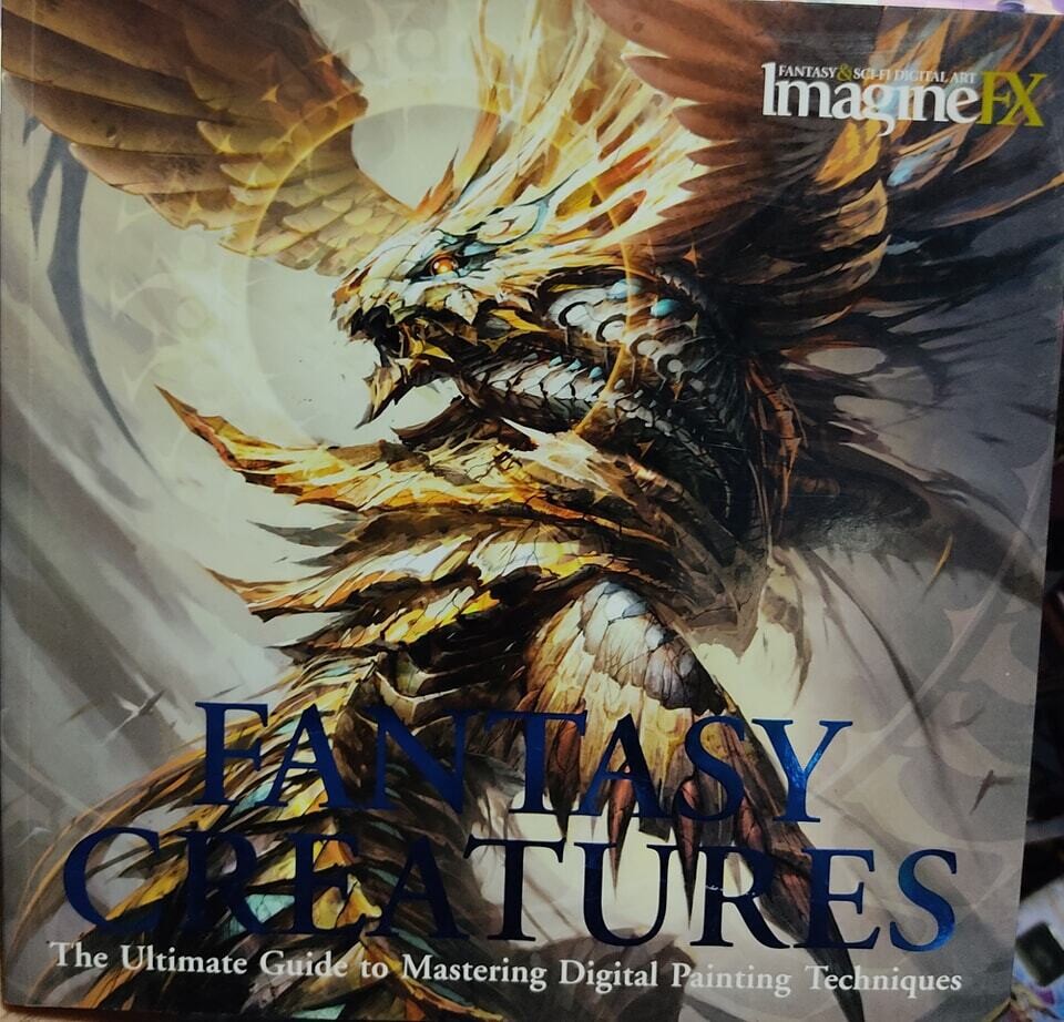 BA Fantasy Creatures Digital Painting Libro Ingles