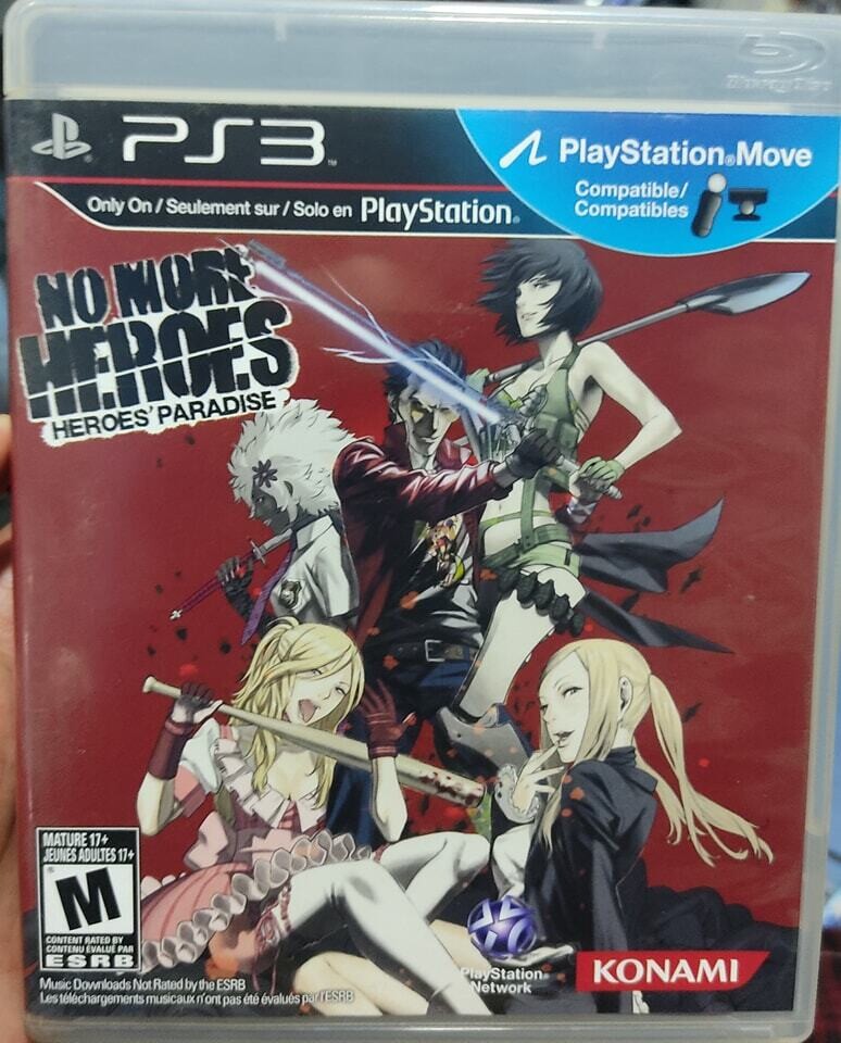 SH No More Heroes Heroes Paradise Playstation 3 Usado Completo 
