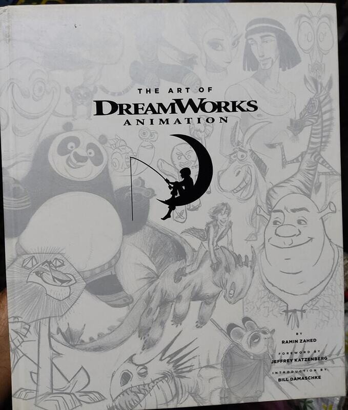 SJ The Art of Dreamworks Animation Art Book Tapa Dura