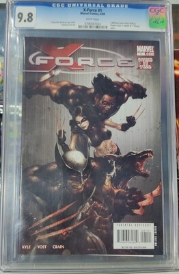 BA9 X Force Comic Issue 1 CGC 9.8 Grade
