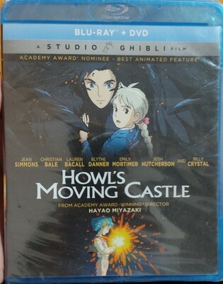 Howls Moving Castle Blu Ray Original Nuevo Sellado Japones Ingles