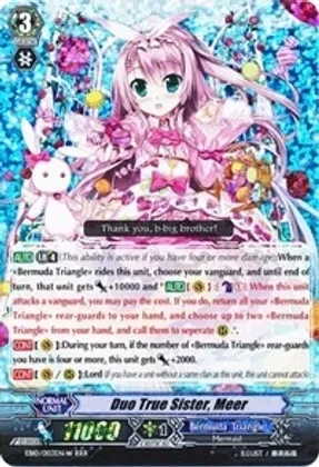 Duo True Sister, Meer (White) - EB - Divas Duet (EB10)