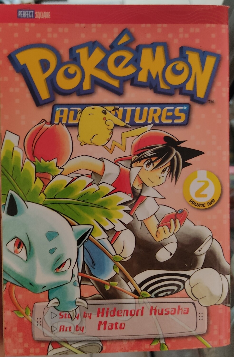 Pokemon Adventures Manga Volumen 2 Ingles