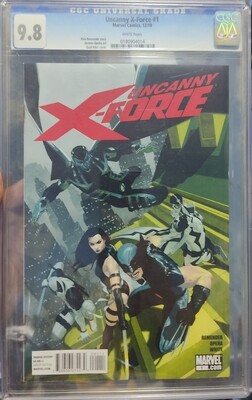 BA9 Uncanny X Force Comic Graded 9.8 CGC