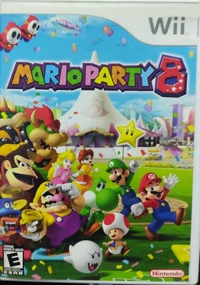 SH Mario Party 8 Nintendo Wii Usado Completo