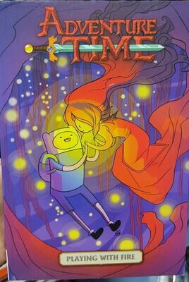 SJ Adventure Time Playing with Fire Comic Ingles