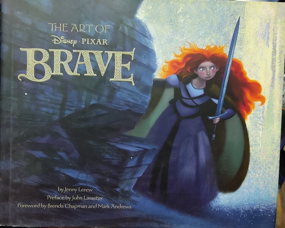 The Art of Brave Disney Pixar Art Book Libro de Artes Tapa Dura