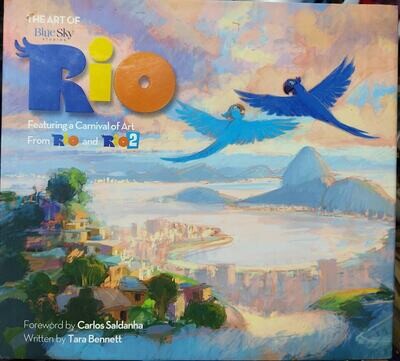 The Art of Rio Tapa Dura Art Book Libro de Artes