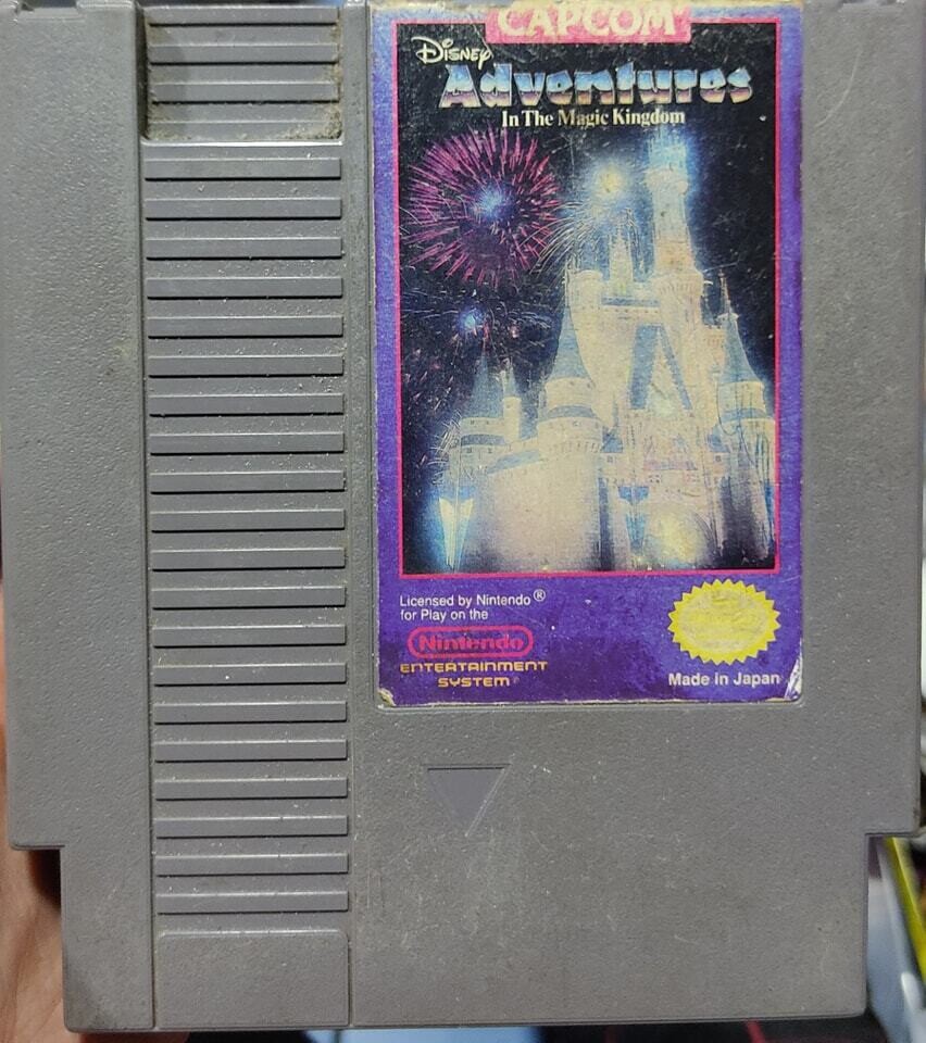 SJ Disney Adventure in the Magic Kingdom NES Cartucho