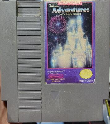 SJ Disney Adventure in the Magic Kingdom NES Cartucho
