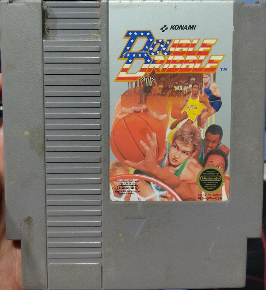 SJ Double Dribble NES Cartucho