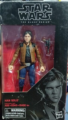 Han Solo Star Wars Black Series 6 Pulgadas Figura