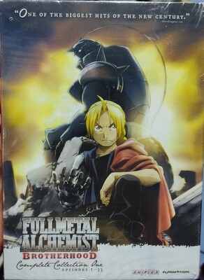 Full Metal Alchemist Brotherhood Complete Collection One and Two 1- 64 Nuevo Sellado DVD Funimation