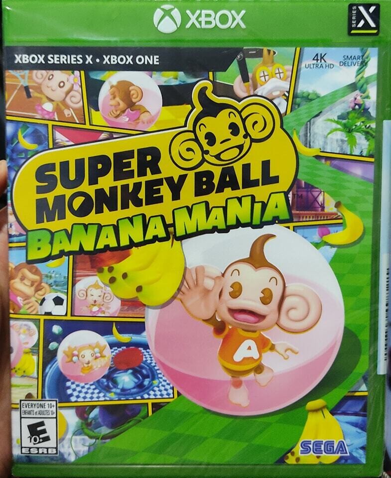 Super Monkey Ball Banana Mania Xbox One X Series Sega Nuevo Sellado