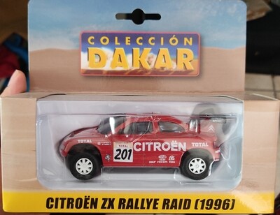 Citroen ZX Rallye Raid 1996 Coleccion Dakar Blister