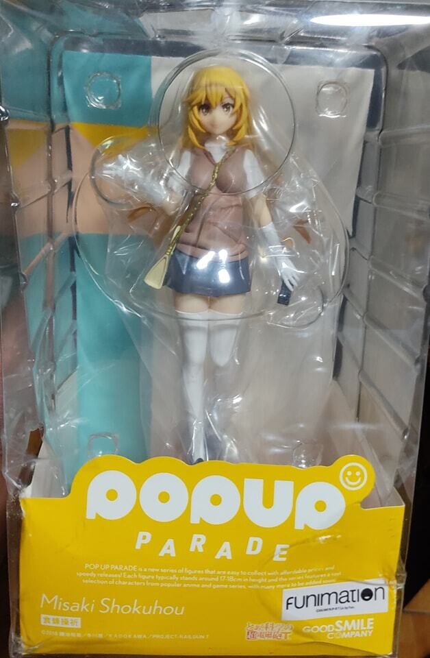 TS Misaki Shokuhou Popup Parade Railgun Goodsmile
