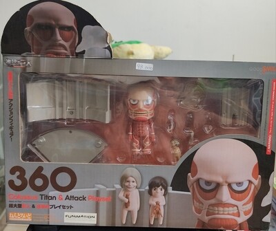 SH Attack on Titan Colossus Titan Attack Playset Goodsmile 360 Titan Colosal