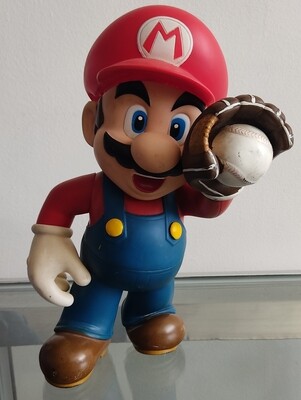 Super Mario Bros Baseball Figura 10 Pulgadas Bandai 2006