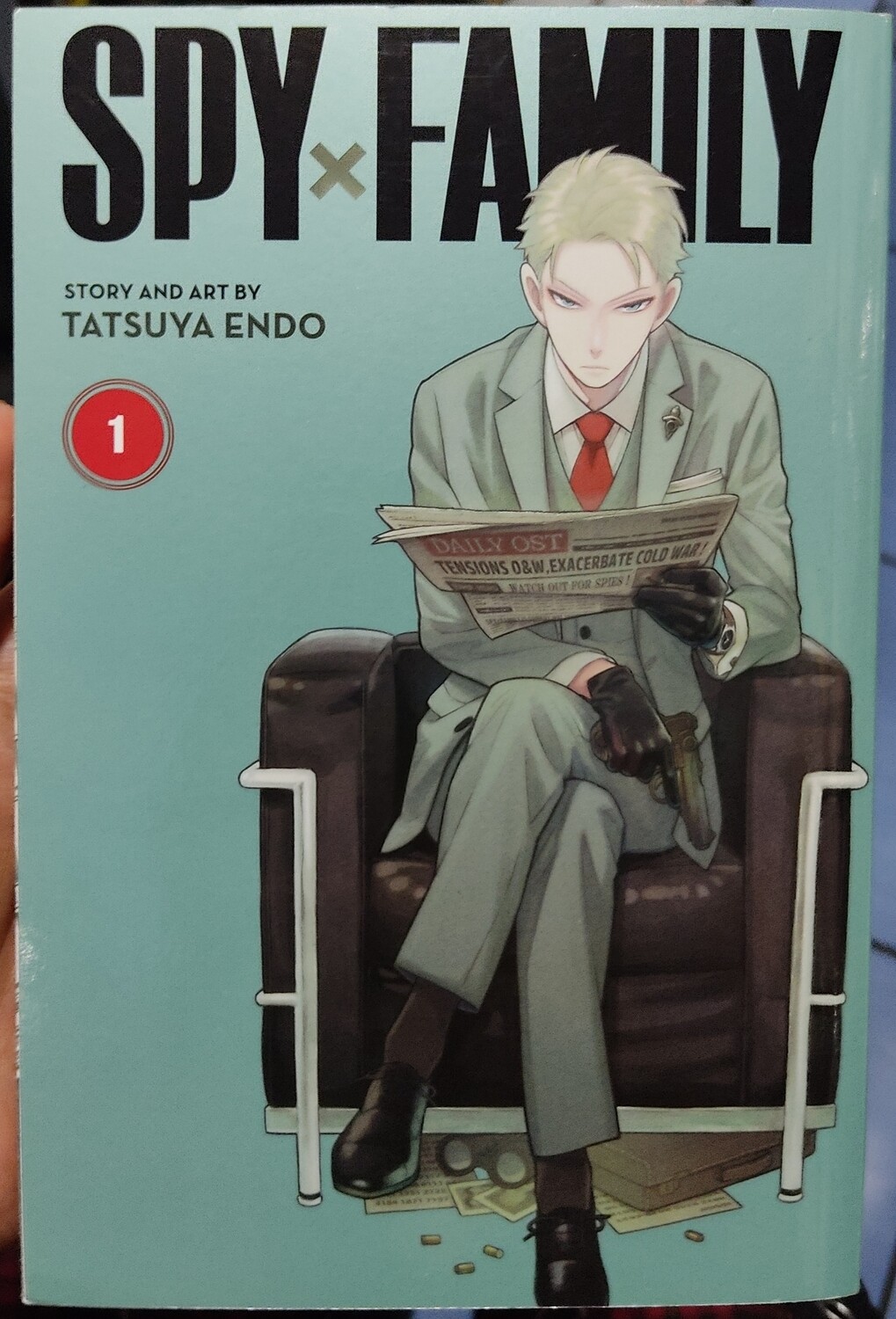 BA37 Spy x Family Manga Volumen 1 Ingles Viz
