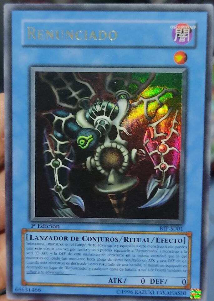 Renunciado BIP-S001 Espanol Ultra Raro Relinquished