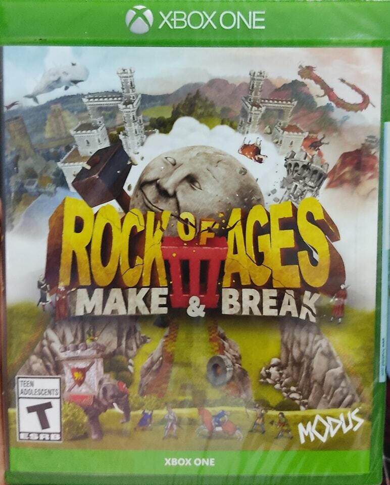 SJ Rock of Ages III Make Break Xbox One Nuevo Sellado