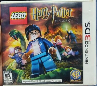 SJ3 Lego Harry Potter Nintendo 3DS Usado Completo