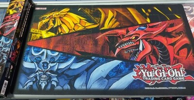 Yugioh Playmat Slifer Obelisk Ra Egyptian Gods