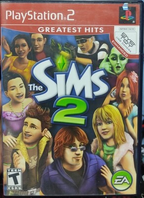 BA4 The Sims 2 Playstation 2 Usado Sin Manual Rayado