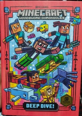 TS Minecraft Woodsword Chronicles Deep Dive Tapa Dura Libro Ingles