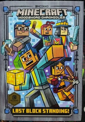 TS Minecraft Woodsword Chronicles Last Block Standing Tapa Dura Libro Ingles