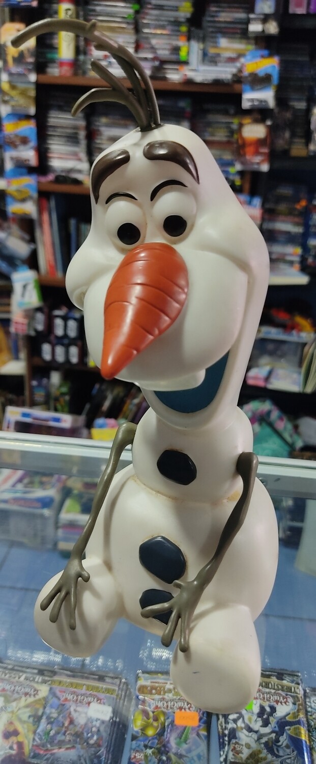 Disney Frozen Olaf Alcancia 9 Pulgadas Sin Tapa