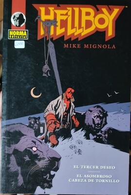 Hellboy El Tercer Deseo Cabeza de Tornillo TP Dark Horse Comics Espanol