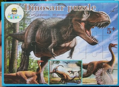 Dinosaur Puzzle Mugosu Usado Completo