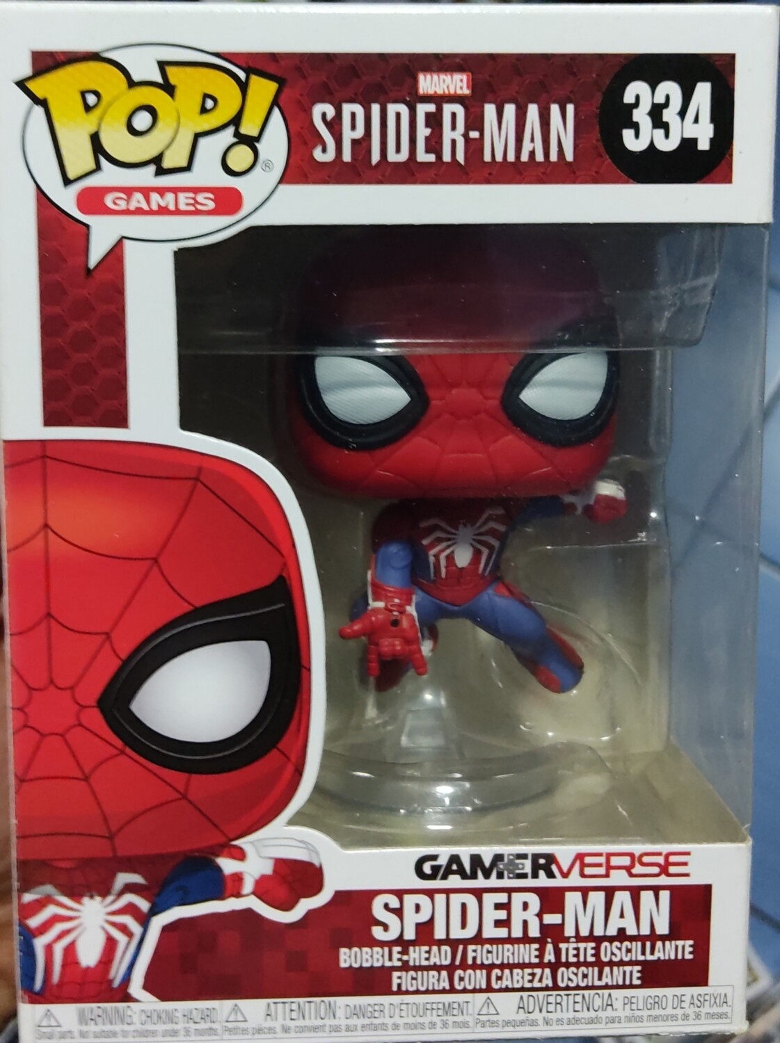 Spider Man Funko Pop 334 Marvel