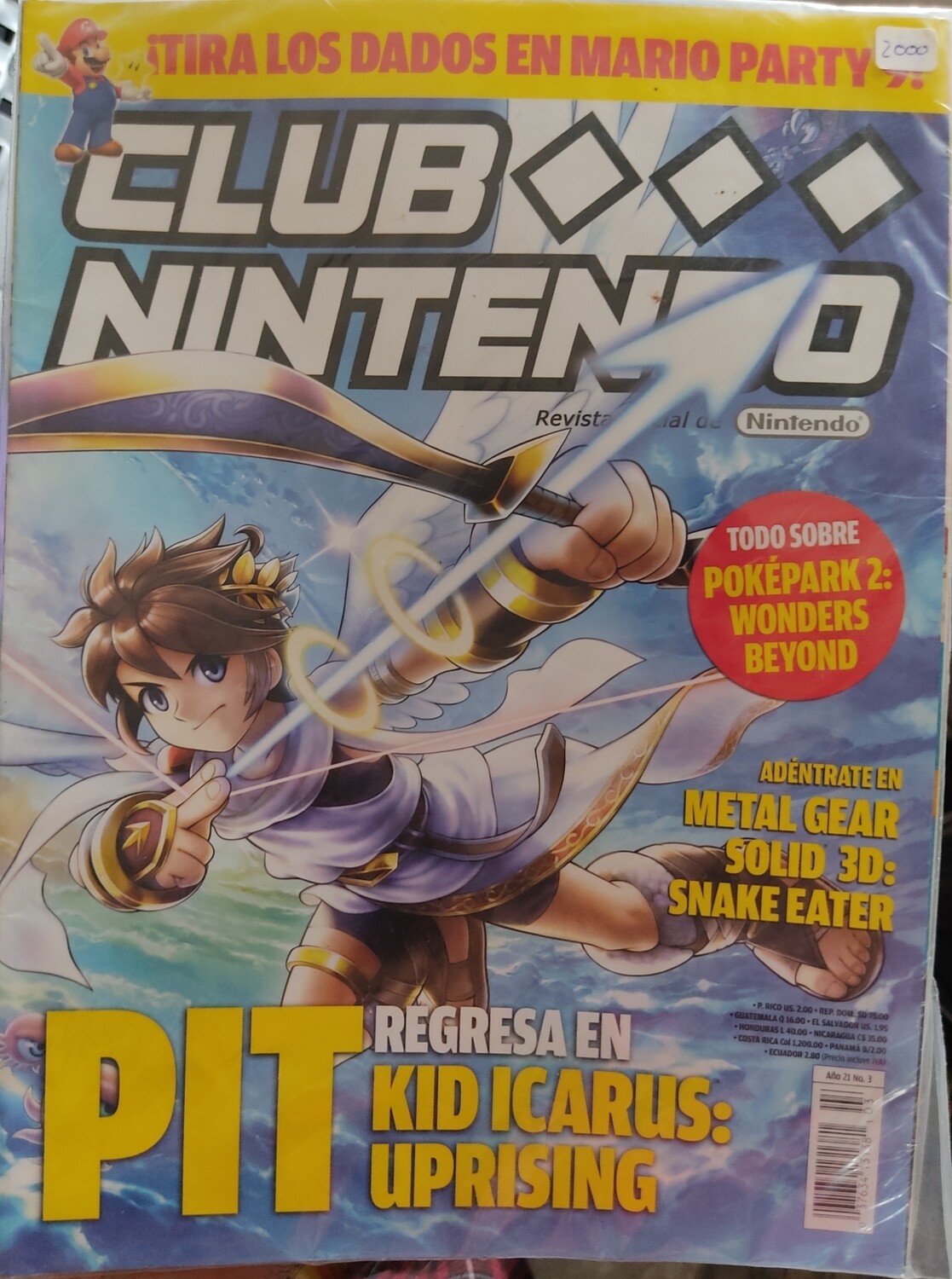 Club Nintendo Año 21 Numero 3 Pit Regresa Revista 
